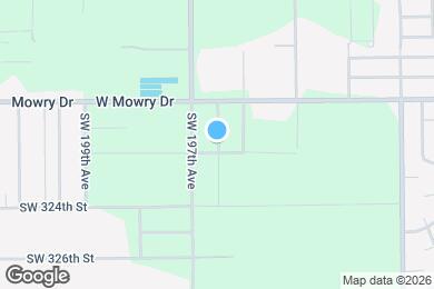 Map image of the property - 32206 SW 196th Ave