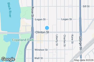 Map image of the property - 1303 Avon St