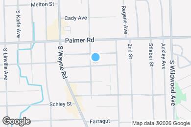 Map image of the property - 1939 S Hambleton St