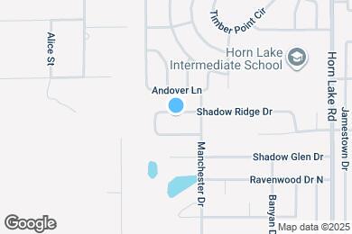 Map image of the property - 4499 Shadow Ridge Dr