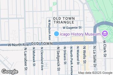 Map image of the property - 1622 N Sedgwick St
