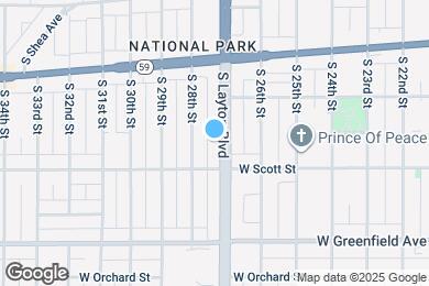 Map image of the property - 1117 S Layton Blvd