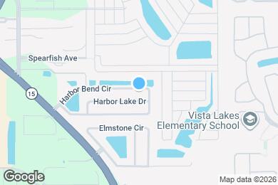 Map image of the property - 7855 Harbor Bend Cir