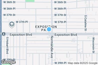 Map image of the property - 1311 Exposition Blvd