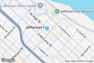 Map image of the property - 128 E High St