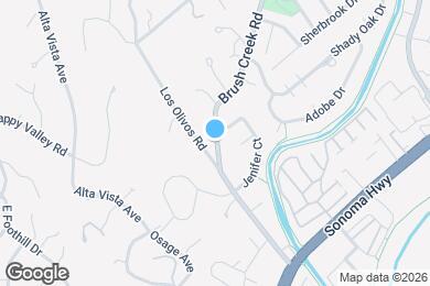 Map image of the property - 545 Brush Creek Rd