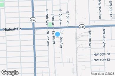 Map image of the property - 974 SE 1st St