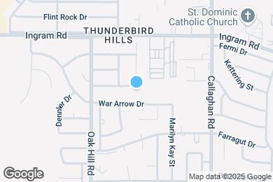 Map image of the property - 6114 Pow Wow Dr