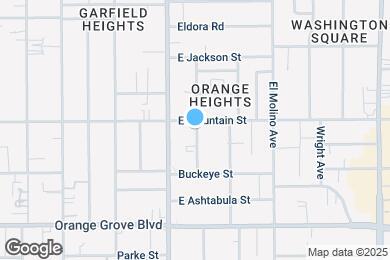 Map image of the property - 893 N Oakland Ave