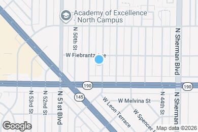 Map image of the property - 4051 N 48th St