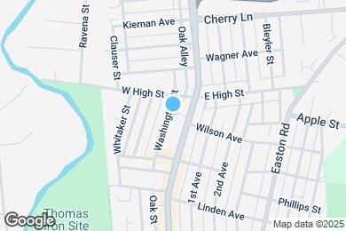 Map image of the property - 1405 Washington St