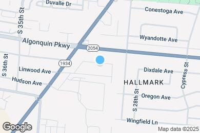 Map image of the property - 3012 Penway Ave