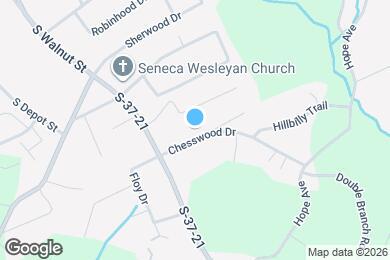 Map image of the property - 303 Chesswood Dr