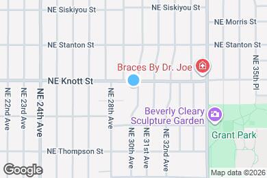 Map image of the property - 2635 NE 30th Ave