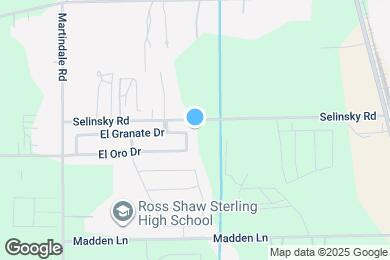 Map image of the property - 11403 La Perla Dr
