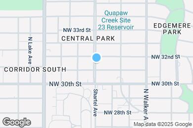 Map image of the property - 3208 N Shartel Ave