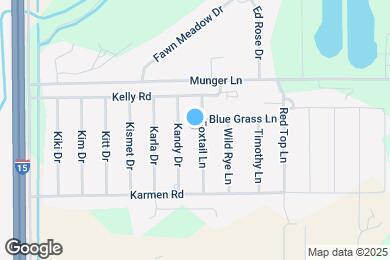 Map image of the property - 3866 Foxtail Ln