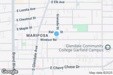 Map image of the property - 533 E Windsor Rd