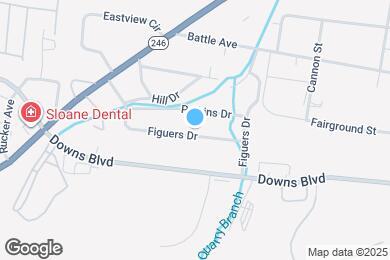 Map image of the property - 414 Figuers Dr