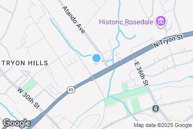 Map image of the property - Contour at NoDa
