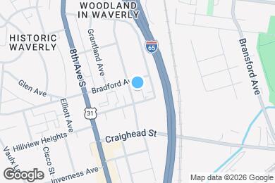 Map image of the property - 2306 White Ave