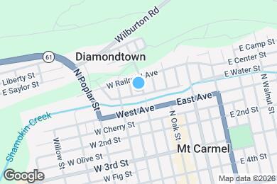 Map image of the property - 302 N Maple St