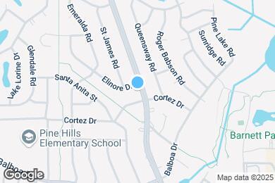 Map image of the property - 1204 N Pine Hills Rd