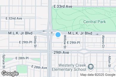 Map image of the property - RYE Central Park