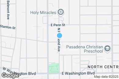 Map image of the property - 1569 N Raymond Ave