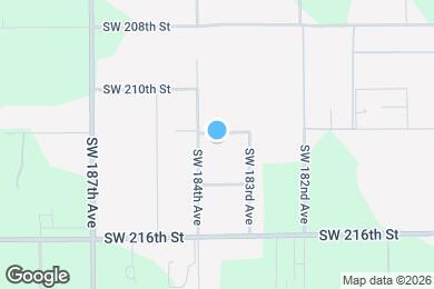 Map image of the property - 18370 SW 212th St