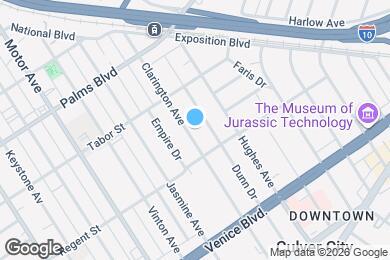 Map image of the property - 3652 Clarington Ave