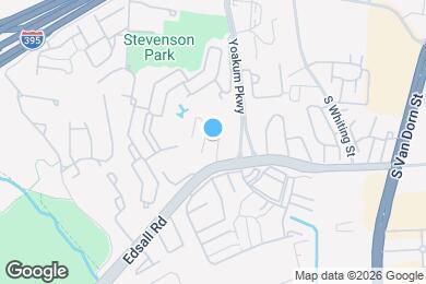 Map image of the property - 6143 Edsall Rd
