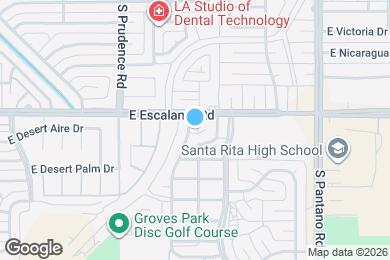 Map image of the property - 3817 S Queen Palm Dr