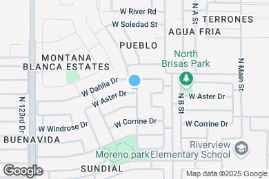 Map image of the property - 12002 W Aster Dr