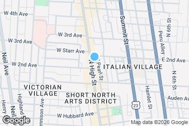 Map image of the property - 970 N High St