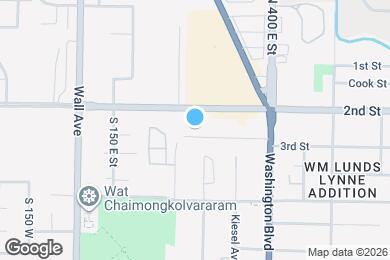 Map image of the property - 280 3rd St