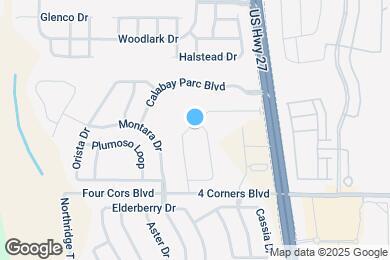 Map image of the property - 180 Bella Verano Way