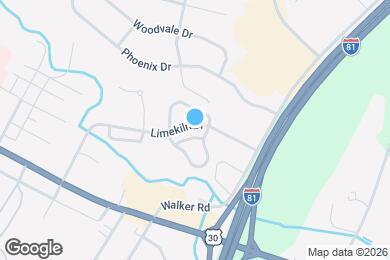 Map image of the property - 355 Stonegate Ct