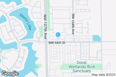 Map image of the property - 6621 NW 105th Ct