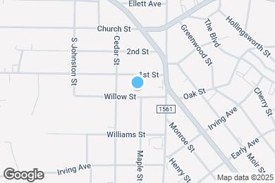 Map image of the property - 1003 Willow St