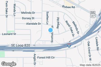Map image of the property - 6420 Scottsdale Dr