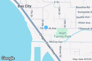 Map image of the property - 6165 Tillamook Ave
