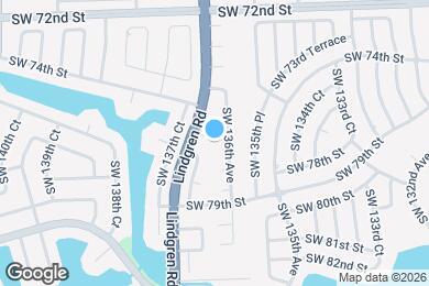 Map image of the property - 13611 SW 77th St