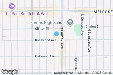 Map image of the property - 514 N Hayworth