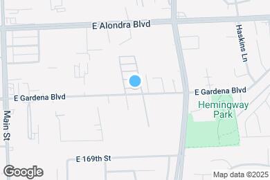 Map image of the property - 435 E Gardena Blvd
