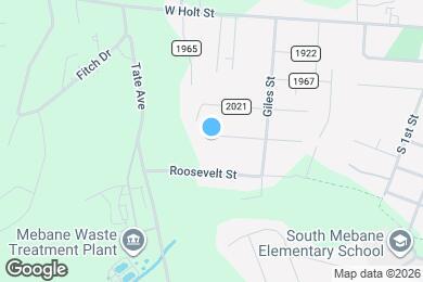 Map image of the property - 721 W Mckinley St
