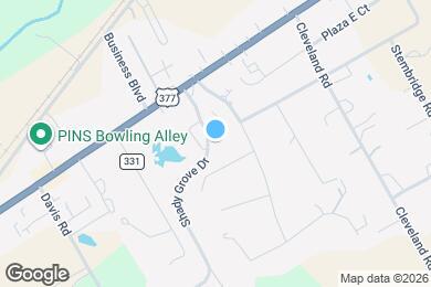 Map image of the property - 313 Shady Grove Dr