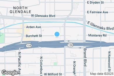 Map image of the property - bur322