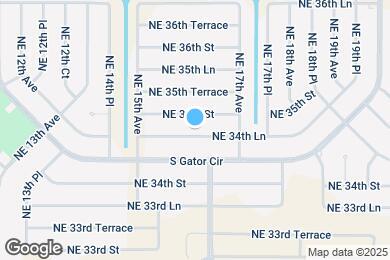 Map image of the property - 1603 NE 34th Ln