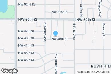 Map image of the property - 4219 NW 48th-